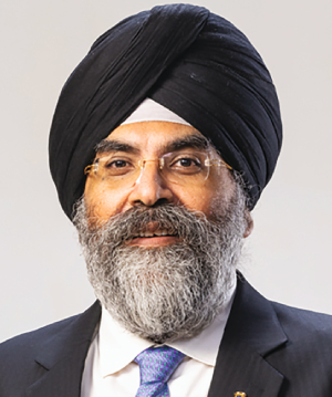 International President A. P. Singh
